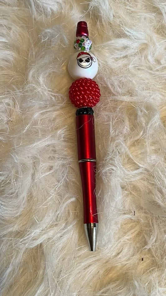 Jack Skellington Bead Pen